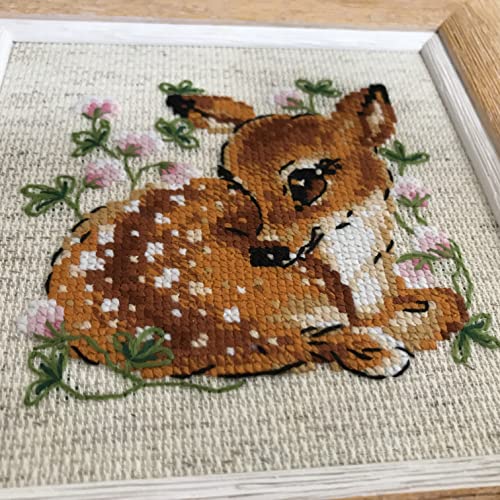 RIOLIS 1777 Little Deer Counted Cross Stitch Kit 5 x 5 in - style: Little Deer 1777