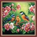 Funchey Counted Cross Stitch Kits for Adults Needlepoint Kits Unprinted Cross Stitching Embroidery Kit 11CT Cross Stitch Supplies&Singing of Birds Fragrance of Flowers 18x18 inch - color: DIYCrafts07