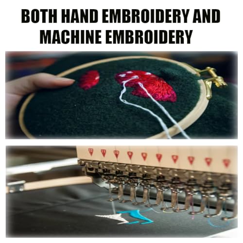 Black Cut Away Embroidery Stabilizer Backing (8 in x 50 yd Roll), Seneme Stabilizer for Embroidery Medium Weight 2.5 oz Cutaway Embroidery Stabilizers for Machine Embroidery Stabilizer and Hand Sewing