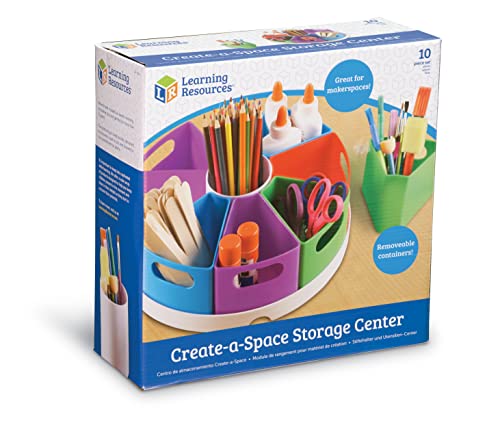 Learning Resources Create-a-Space Storage Center - color: Multicolor
