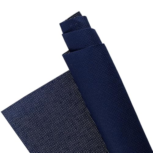 Essentials By Leisure Arts Aida Cloth, 18 Count, Navy, 3pc, Bulk, Cross Stitch Fabric, Embroidery Fabric, Cross Stitch Supplies for Crafting, Stitching, and Sewing Projects 30x36 - color: Navy