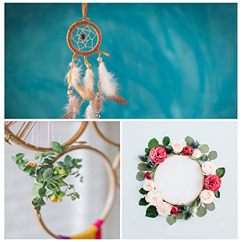 Sherbo 4-6 Inch Embroidery Hoops, Set of 3 Beech Wood Cross Stitch Hoops