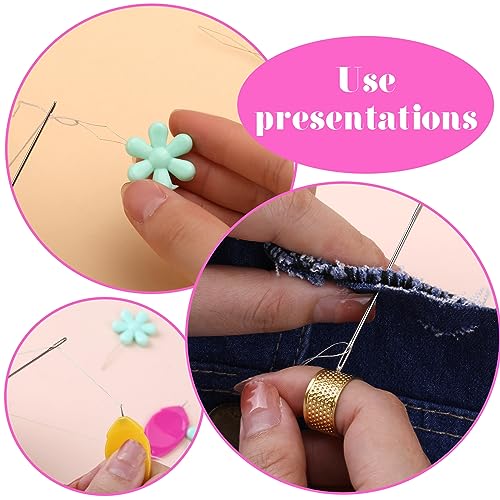 Fedmut Needle Threaders for Hand Sewing Embroidery Needle Threader Tool 20pcs for Hand Sewing, Sewing Machine, DIY Craft Project - color: 20pcs