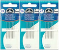 Tapestry Needles, Bundle: Sizes 24, 26 & 28 (6 needles each pack)