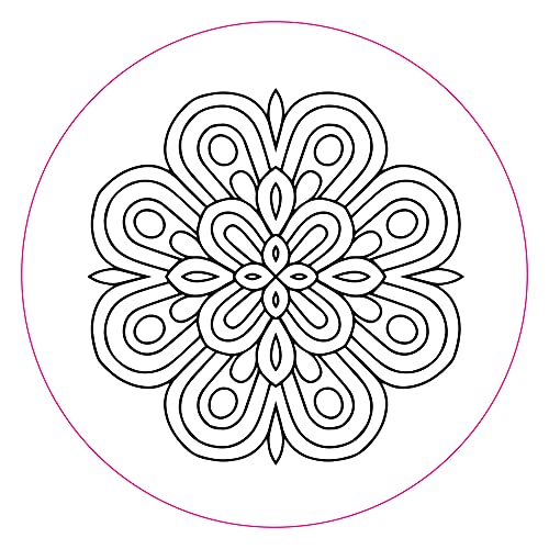 Mandalas Embroidery Transfers (set of 10 hoop designs!)