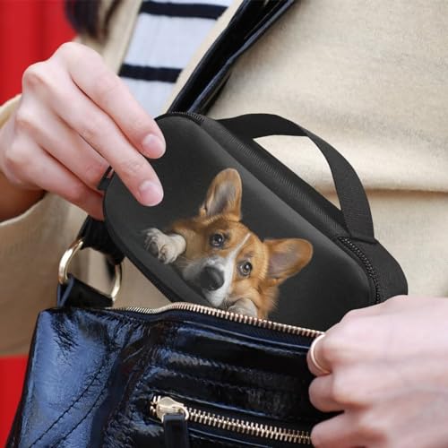Corgi Dog Insulin Cooler Travel Case with Side Handle Diabetic Insulated Organizer Lightweight Cooling Travel Bag for Insulin Pen and Medication Diabetic Supplies - color: Corgi Dog