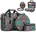 Embroidery Bag, 3-in-1 Modular Set with Organizer Pockets