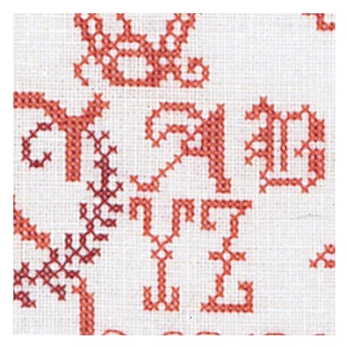 Thea Gouverneur - Counted Cross Stitch Kit - Antique Character Sampler - Linen - 36 Count - Embroidery Kit for Adults - DMC Embroidery Threads and Other Cross Stitch Supplies Included - 2093 - color: 2093 Linen