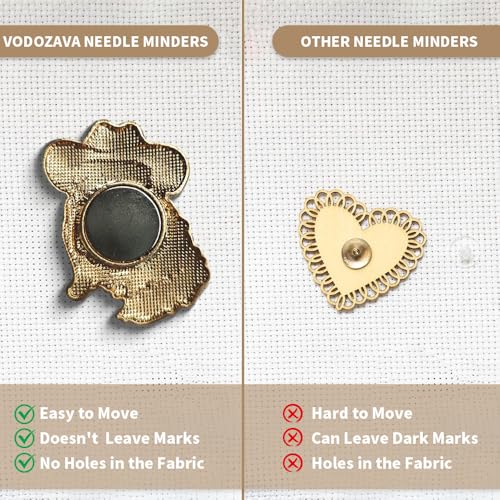 Needle Minder Magnet, Magnetic Needle Minder, Needle Minders Magnetic Cross Stitch Accessories, Magnetic Needle Holder, Life Tree, Butterfly, Cats, Owl, Heart (Garfield) - size: Garfield
