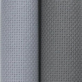 KCS 2 pc of 15" x 18"(38cmx45cm) 14 Count Cross Stitch Cotton Aida Cloth Needlework Fabric Box (Light Grey+Medium Grey, 14CT) - color: Light Grey+medium Grey, size: 14CT