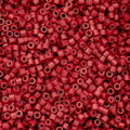 John Bead 25g Cylin Beads Opaque Red Matte 11/0 Glass Cylindrical Seed Beads for Jewelry Bracelets Necklaces Earrings Making Embroidery - color: Opaque Red Matte
