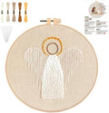 YOUDRN Nativity Scene Embroidery kit, Christmas Angel Embroidery Kits - color: Angel
