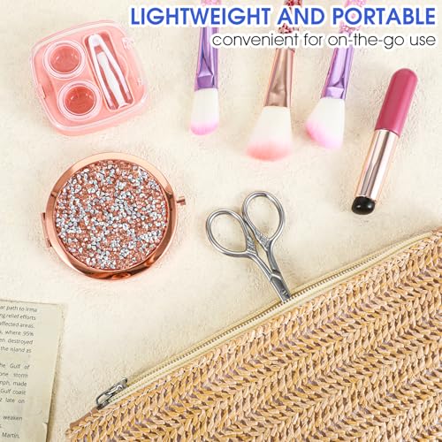 Mabor 3.54-inch Small Sewing Scissors, Stainless Steel Embroidery Craft Scissors with Sheath, Precision DIY Crafting & Office Cutting Tools