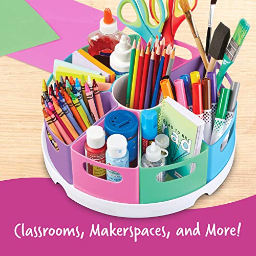 Learning Resources Create-a-Space Storage Center, Pastel - color: Pastel Colors