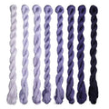 Natural 100% Silk Thread, Handmade Embroidery Thread Silk Floss 8 Colors 110m Each (87) - color: 87