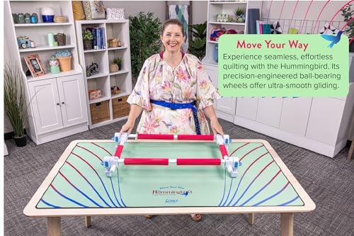 Table Top Hoop Quilting Frames | Hoop Quilting Frames for Domestic Machines (Hummingbird) - style: hummingbir