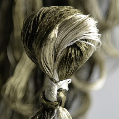 100% Mulberry Silk Embroidery Thread 8 Colors 110m Each (61) - color: C61