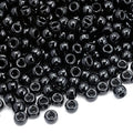 1100 Pcs Black Pony Beads for Jewelry Making,Bulk Plastic Beads for Craft - color: 1100 PCS Black