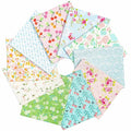 Craftido -25 Options- 100% Cotton Quilting Fabric Bundles 10pcs Fat Quarters 18”x21”-Medium Weight 5.2 oz- Soft Cotton for Quilting, Sewing Project, Patchwork, DIY Crafts - Sweet - color: Sweet
