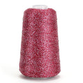 Metallic Crochet Thread, 80g Lurex Yarn for Charms(Violet) - color: Violet