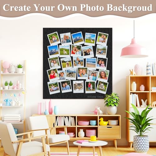 Black Felt Fabric 36" x 36", 1 Square Yard Stiff Acrylic Felt Sheet - color: Black, size: 36" X 36" (1 Yard)