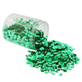 Mandala Crafts 6mm Cup Round Emerald Sequins for Sewing Embroidery - color: Emerald, size: 6mm Cup Sequins