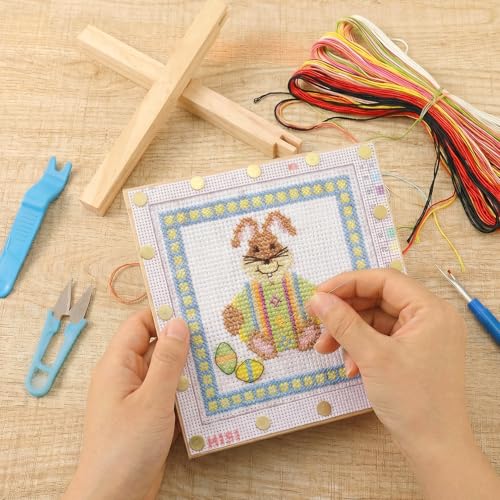 3 Sets Needlepoint Stretcher Bars for Needlework with 40 Tacks, 6 Sizes 12 Pcs Wooden Canvas Stretcher Bars Needlepoint Frame Set Art Supplies for Needlework Embroidery, Embroidery Enthusiasts's Gifts - size: 15/20/25/30/35/40cm*2