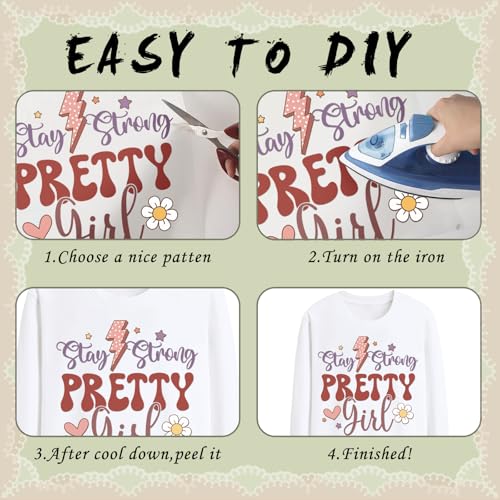Dazoratix Camping Iron on Transfers - 20 Sheets Adventure DTF Ready to Press for T Shirts Mountain Wild Outdoor Heat Patches Stickers Vinyl Decals for Clothes Appliques Bag Hat Decorations DIY Crafts - style: Camping
