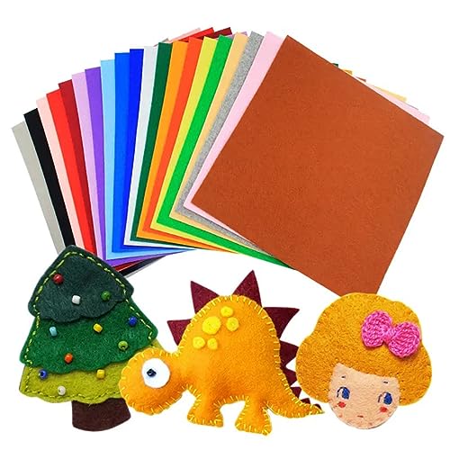 Felt Fabric 1.8 mm Thick 36" x 72" - Soft Durable Felt by The Yard Felt Sheets for Arts and Crafts, DIY Sewing, Crafting Projects (White) - color: White, size: 36" x 72"