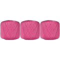 ThreadArt 100% Cotton Crochet Thread Size 10, 3 Ball Pack, Hot Pink 35 - color: HOT PINK, size: SIZE 10 - 3 PACK