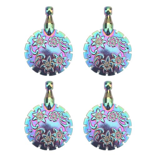 Olikraft 4-Pack Yarn Cutter Pendants (Rainbow) - color: Rainbow