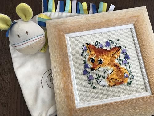 RIOLIS 1776 Little Fox Counted Cross Stitch Kit 5.12 x 5.12 in - style: Little Fox 1776