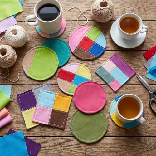 Tegeme 40 Pcs 2.55" Solid Color Jelly Fabric Strips for Quilting Clearance - color: Solid Style