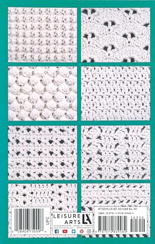 Beginner's Guide Crochet Stitches & Easy Projects-19 Crochet Pattern Stitches and Design Basics-5 Projects Included