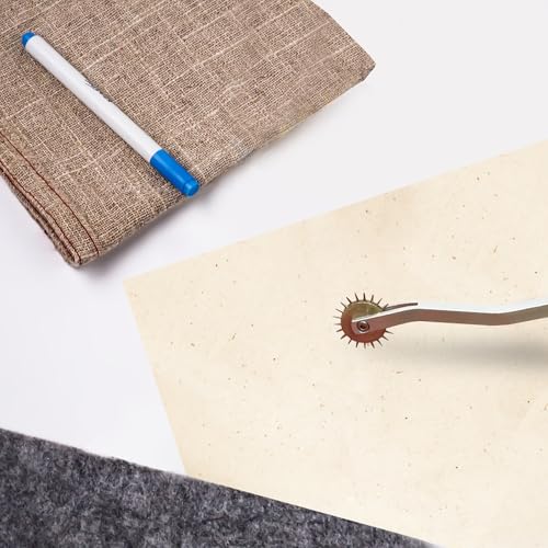 KEARING 7.4" Needle Point Tracing Wheel - Leather Stitching Spacer Tool