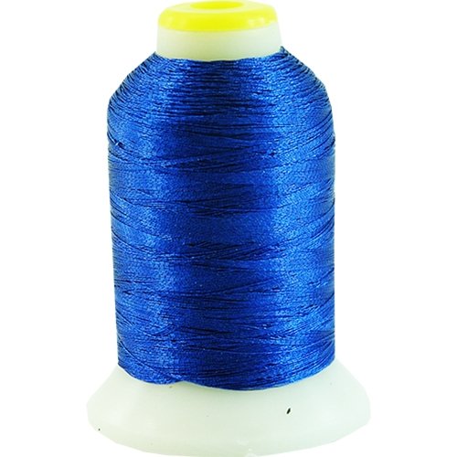 ThreadArt Metallic Embroidery Thread, 1000M, No. L73 - Navy - color: Navy