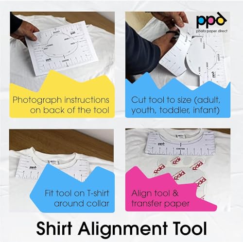 PPD 20 Sheets 8.5x11" Iron-on Heat Transfer Paper Mixed Fabrics Inkjet - size: 8.5 x 11, style: Mix (20 Sheets)