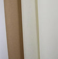 KCS 3 pc of 15" x 18"(38cmx45cm) Counted Cross Stitch Cotton Aida Cloth Needlework Rolled Fabric Box,14CT,Antique White +Cream+Khaki - color: Antique White +Cream+khaki, size: 14CT