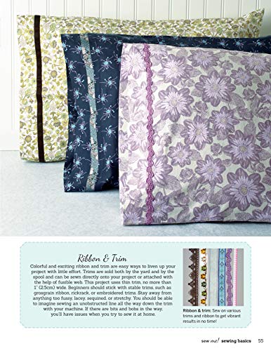 Sew Me! Sewing Basics: Simple Techniques and Projects for First-Time Sewers (Design Originals) Learn to Sew for Beginners with Easy Step-by-Step Projects from Seams to Zippers