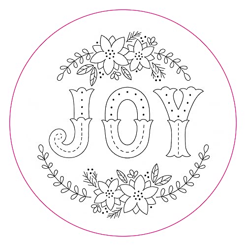 Christmas Embroidery Transfers (set of 10 hoop designs!)