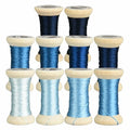 Natural 100% Mulberry Handmade Embroidery Silk Thread Silk Floss (56) - color: 56