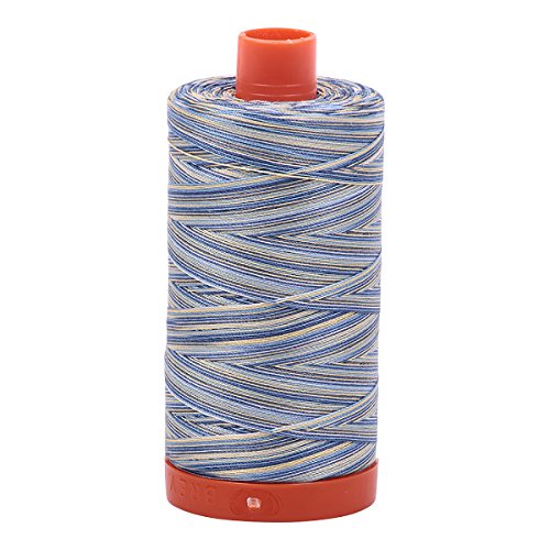 Aurifil A1150-4649 50wt 1422yds Variegated Mako Cotton Embroidery Thread
