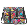 TOPDesign Utility Water Resistant Tote Bag with 22 Pockets, Zipper Closure - color: Yoga, size: Large