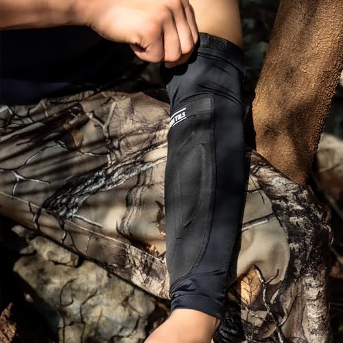 Archery Arm Guard Bowstring Hit Prevention Forearm Protective Bracer - size: 8.66 Inches Long