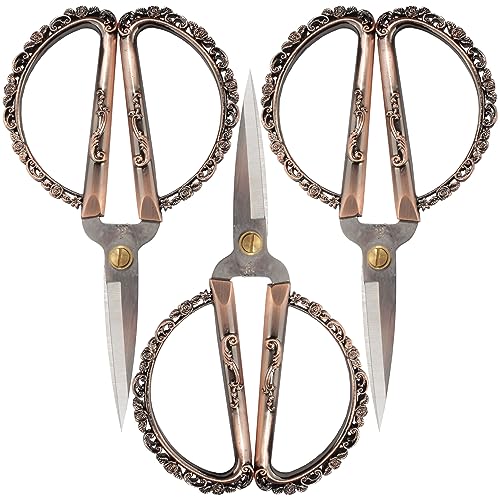 JubileeYarn Delicate Roses Embroidery Craft Units - Copper - 3 Units - color: Delicate Roses Embroidery - Copper, size: 3 Units