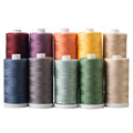Connecting Threads Rainbow Assorted 100% Cotton Thread Set - 10 Spools - color: Farmhouse