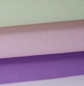 KCS 3 pc of 15" x 18"(38cmx45cm) Counted Cross Stitch Cotton Aida Cloth Needlework Rolled Fabric Box,18CT,Lavender+Pink+Light Green - color: Lavender+pink+light Green, size: 18CT