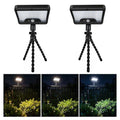 Octopus Solar Motion Lights Outdoor, 600LM, 2 Pack, Black - color: Claw Mount, size: 2-Pcs