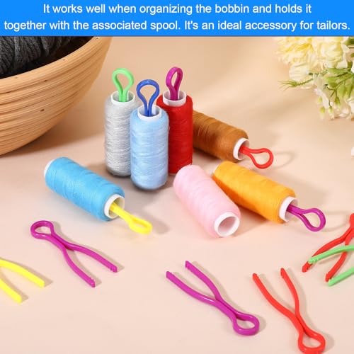 HJZHII 100 PCS Bobbin Holder, Sewing Bobbin Thread Holders