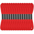 Red Embroidery Floss: 14 Skeins Embroidery Thread Cross Stitch Thread - color: Red